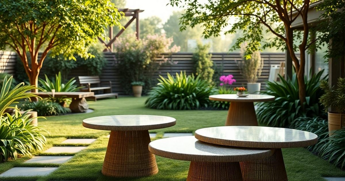 Mesas de jardim: Guia completo para escolher a ideal